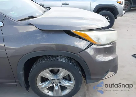 2015 Toyota Highlander Limited V6 из США, поврежденный, VIN 5TDDKRFH2FS087726